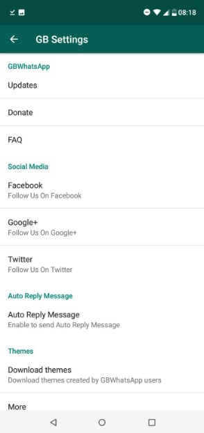 baixar whatsapp gb rosa atualizado para android