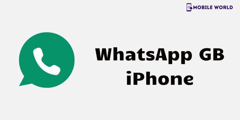 WhatsApp GB iPhone