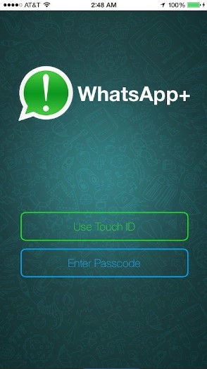 whatsapp gb iphone